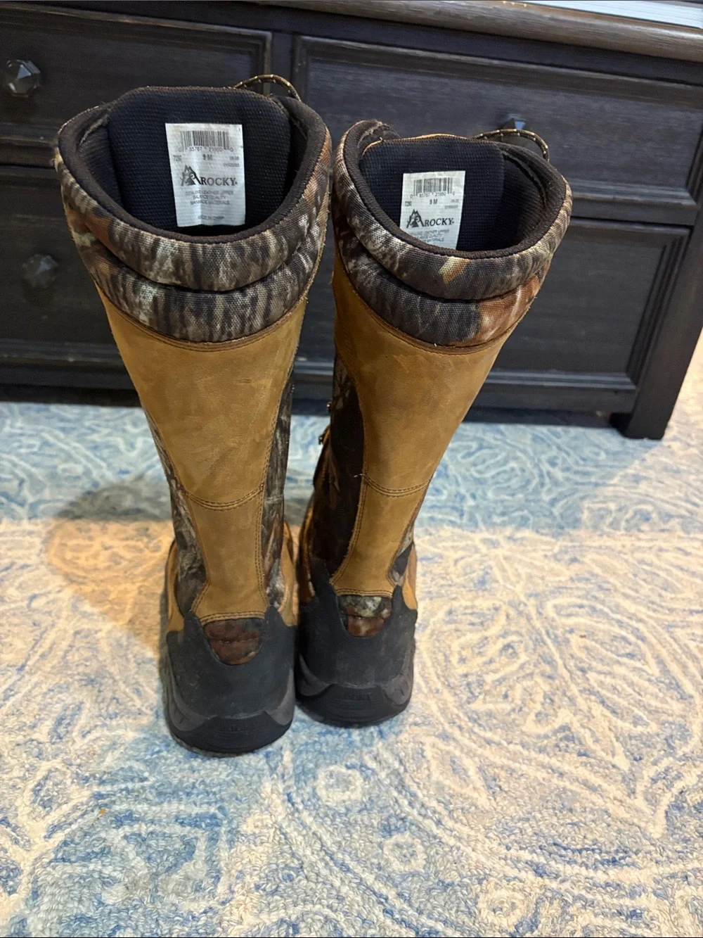 Rocky Men’s Prolight Waterproof Snake Protection Hunting Boots